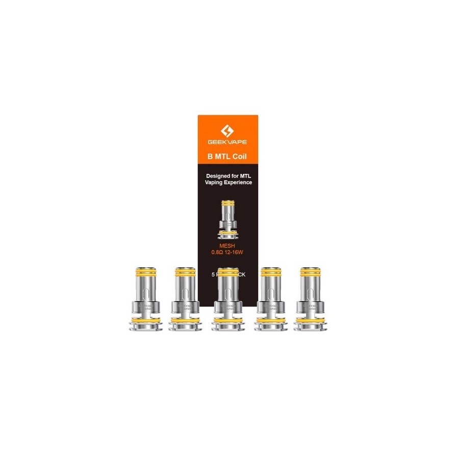 RESISTANCE B MTL SERIE GEEKVAPE (PACK DE 5) RESISTANCE B MTL SERIE GEEKVAPE (PACK DE 5)