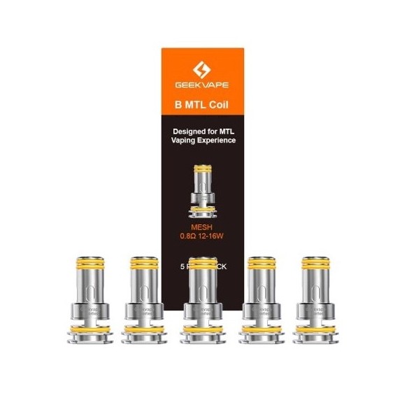 RESISTANCE B MTL SERIE GEEKVAPE (PACK DE 5)