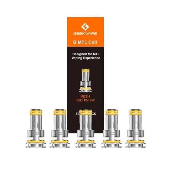 RESISTANCE B MTL SERIE GEEKVAPE (PACK DE 5)