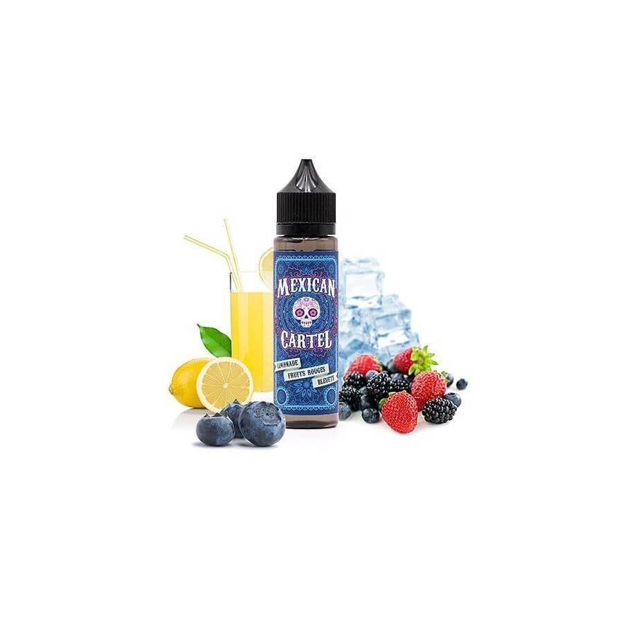 Limonade fruits rouges bleuets - 50 / 100ml - MEXICAN CARTEL Limonade fruits rouges bleuets - 50 / 100ml - MEXICAN CARTEL