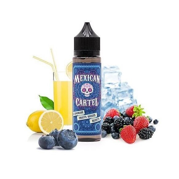 Limonade fruits rouges bleuets - 50 / 100ml - MEXICAN CARTEL
