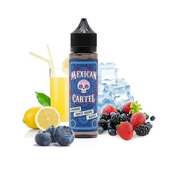 Limonade fruits rouges bleuets - 50 / 100ml - MEXICAN CARTEL