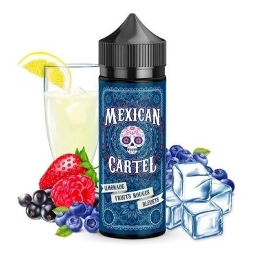 Limonade fruits rouges bleuets - 50 / 100ml - MEXICAN CARTEL