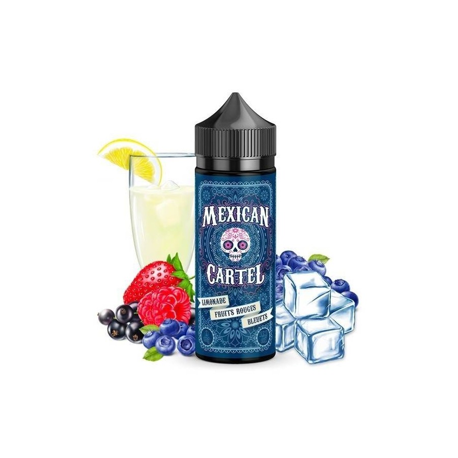 Limonade fruits rouges bleuets - 50 / 100ml - MEXICAN CARTEL Limonade fruits rouges bleuets - 50 / 100ml - MEXICAN CARTEL