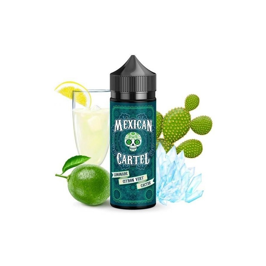 Limonade citron vert cactus - 50 / 100ml - MEXICAN CARTEL Limonade citron vert cactus - 50 / 100ml - MEXICAN CARTEL