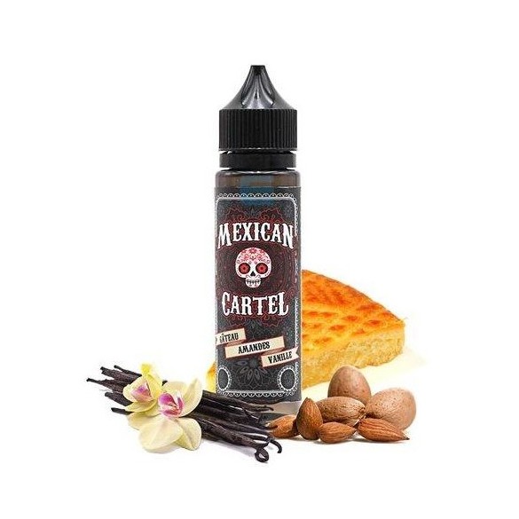 Gâteau amande vanille - 50 / 100ml - MEXICAN CARTEL