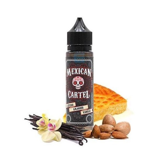 Gâteau amande vanille - 50 / 100ml - MEXICAN CARTEL