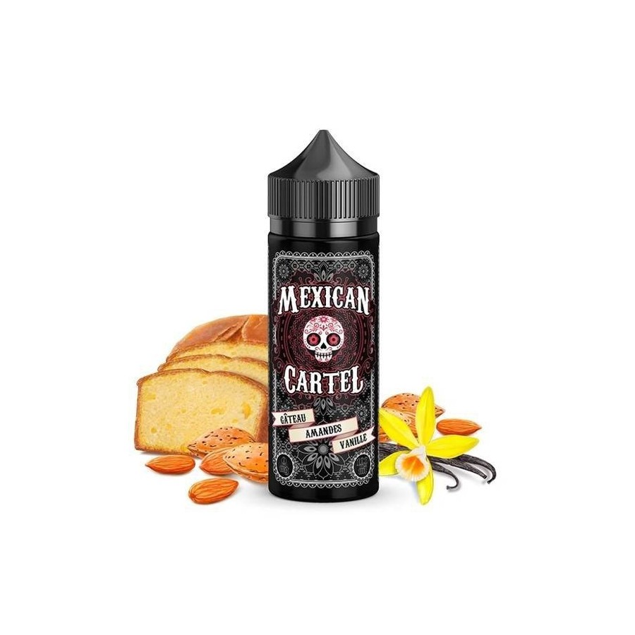 Gâteau amande vanille - 50 / 100ml - MEXICAN CARTEL