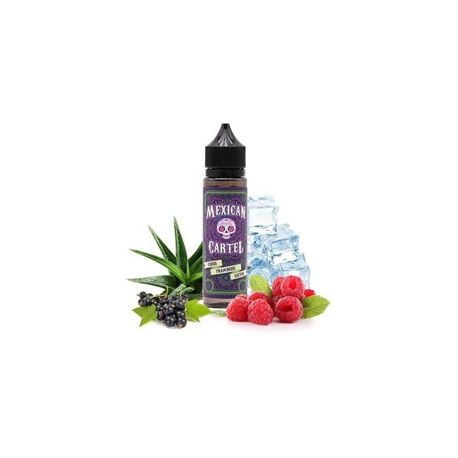 Cassis framboise cactus - 50 / 100ml - MEXICAN CARTEL Cassis framboise cactus - 50 / 100ml - MEXICAN CARTEL