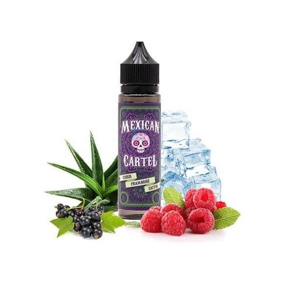Cassis framboise cactus - 50 / 100ml - MEXICAN CARTEL