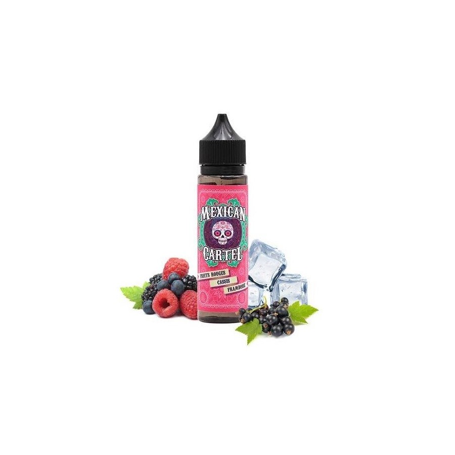 Fruits rouges cassis framboise - 50 / 100ml - MEXICAN CARTEL Fruits rouges cassis framboise - 50 / 100ml - MEXICAN CARTEL