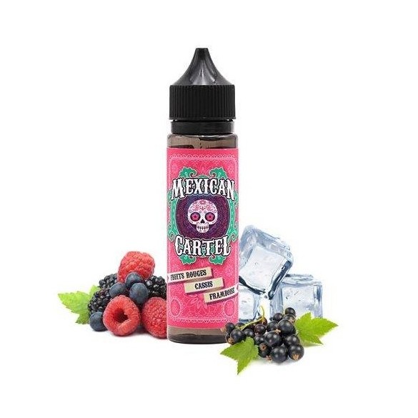 Fruits rouges cassis framboise - 50 / 100ml - MEXICAN CARTEL