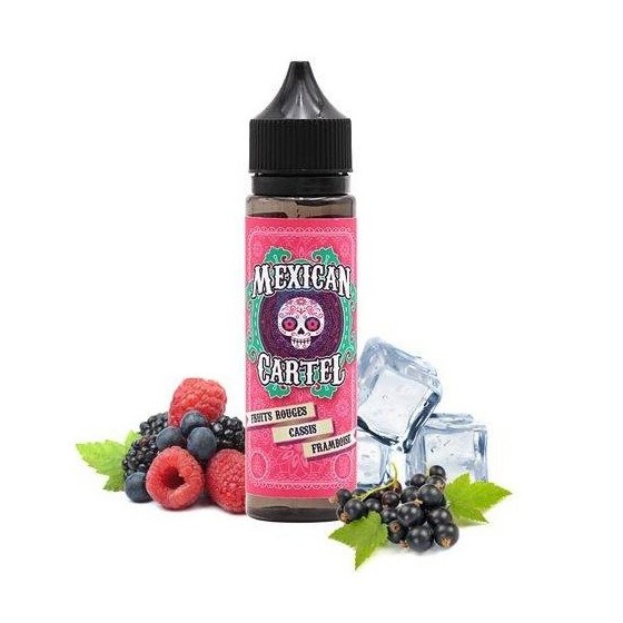 Fruits rouges cassis framboise - 50 / 100ml - MEXICAN CARTEL