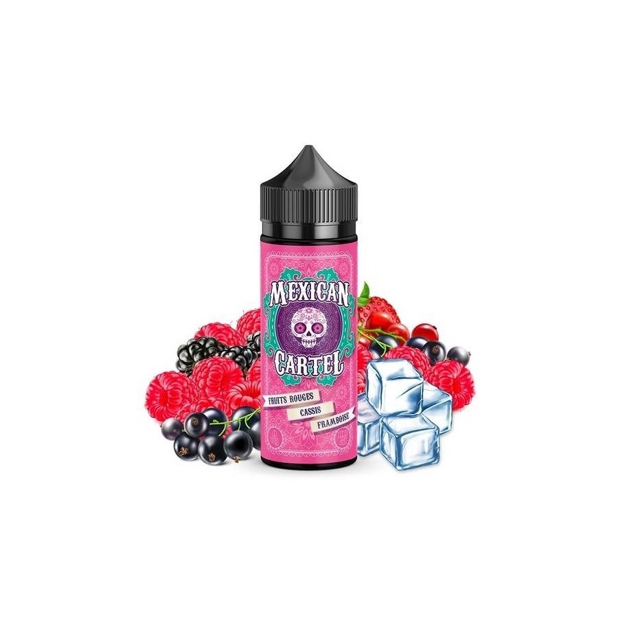 Fruits rouges cassis framboise - 50 / 100ml - MEXICAN CARTEL