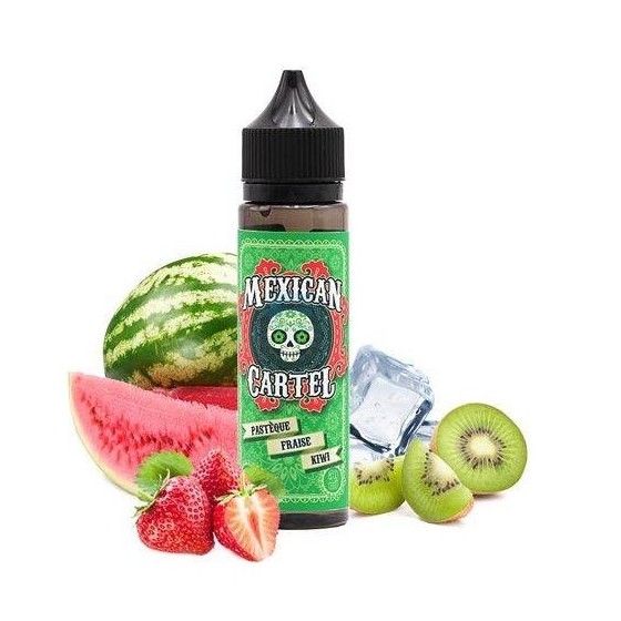 Pastèque fraise kiwi - 50 / 100ml - MEXICAN CARTEL