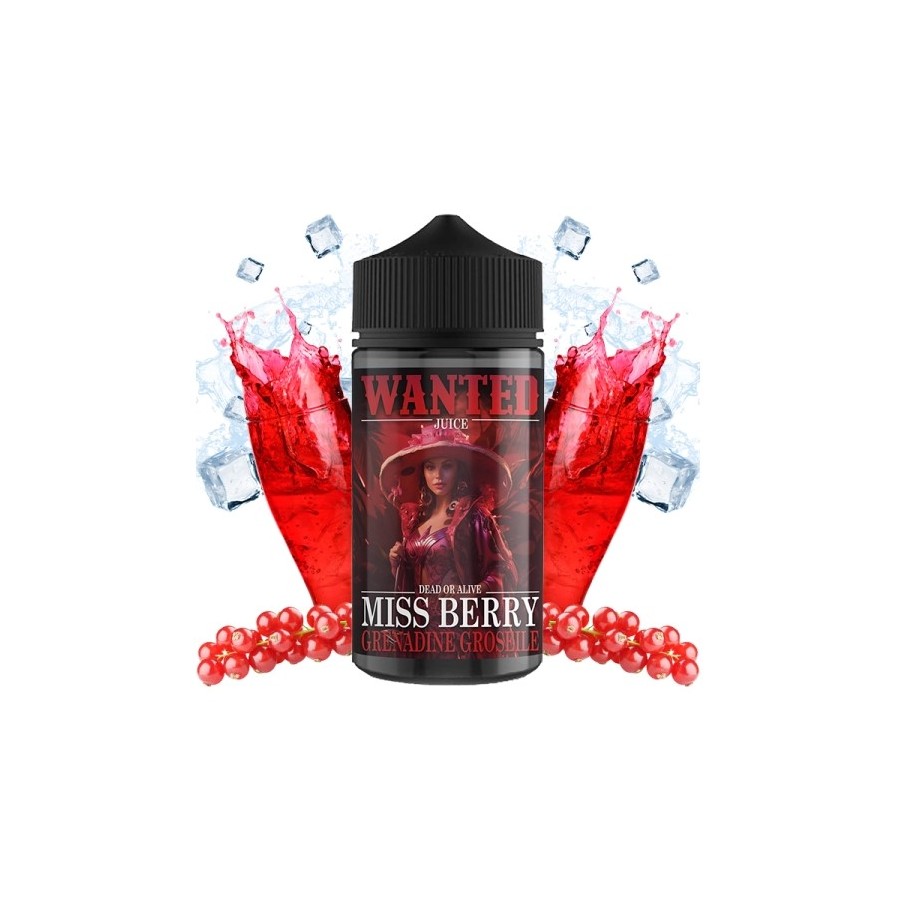 Miss berry - 200ML - WANTED JUICE Miss berry - 200ML - WANTED JUICE