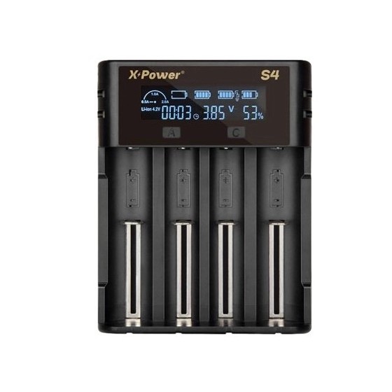 CHARGEUR 4 ACCUS S4 X POWER