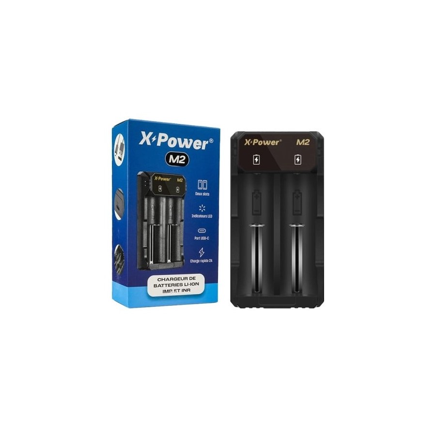CHARGEUR 2 ACCUS M2 X POWER CHARGEUR 2 ACCUS M2 X POWER