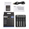 CHARGEUR 4 ACCUS C4 MASTER PRO VAPE