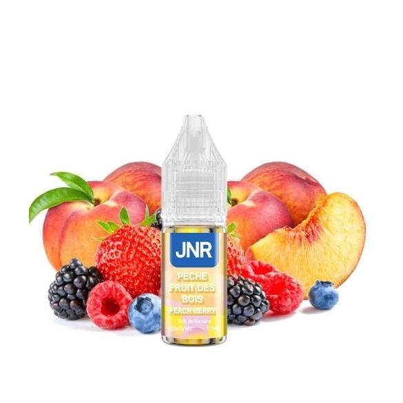 Pêche fruits des bois - 10ml - 20mg Sel de nicotine - JNR