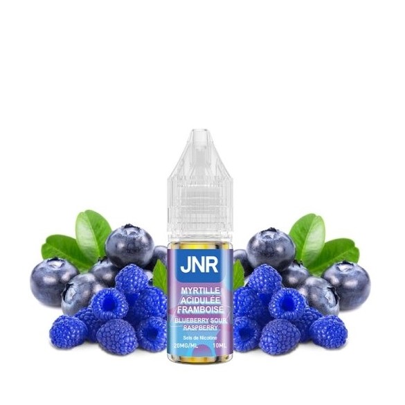 Myrtille acidulée framboise - 10ml - 20mg Sel de nicotine - JNR