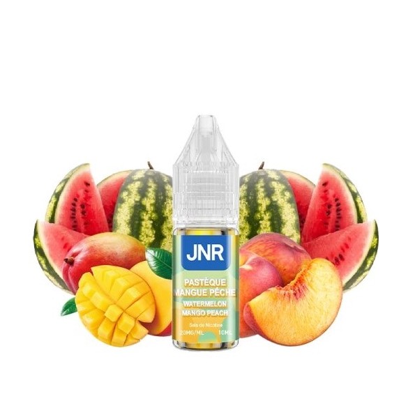 Pastèque mangue pêche - 10ml - 20mg Sel de nicotine - JNR