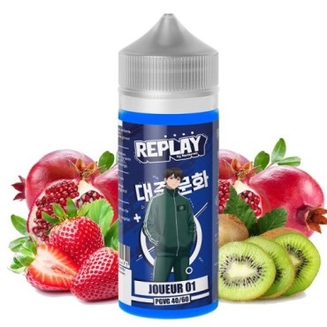 Joueur 01 - 100ml - Replay - LIQUIDAROM