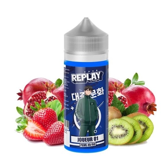Joueur 01 - 100ml - Replay - LIQUIDAROM