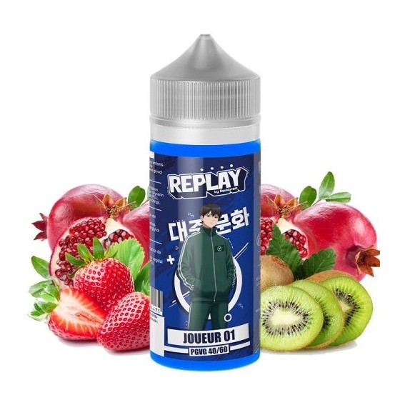 Joueur 01 - 100ml - Replay - LIQUIDAROM