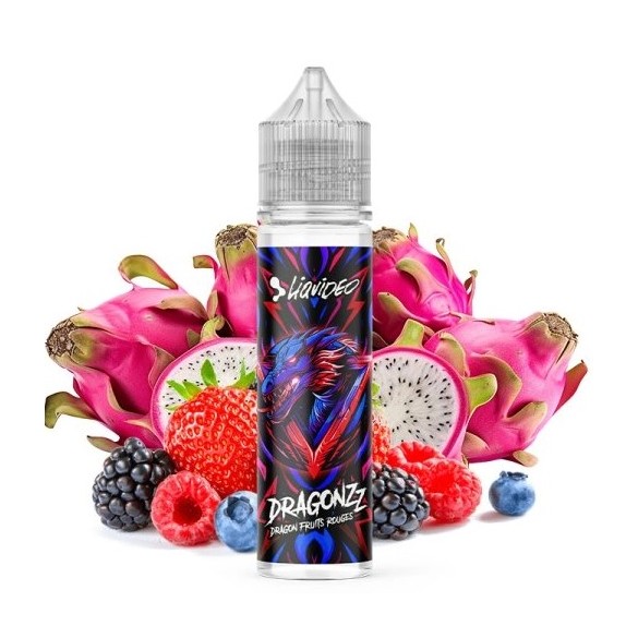 Dragon fruits rouges - 50ml - Dragonzz - LIQUIDEO