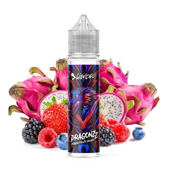 Dragon fruits rouges - 50ml - Dragonzz - LIQUIDEO