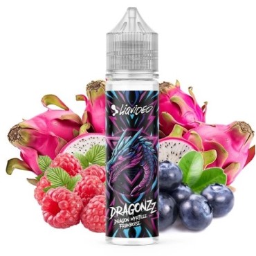 Dragon myrtille framboise - 50ml - Dragonzz - LIQUIDEO