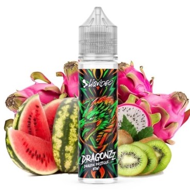 Dragon pastèque kiwi - 50ml - Dragonzz - LIQUIDEO