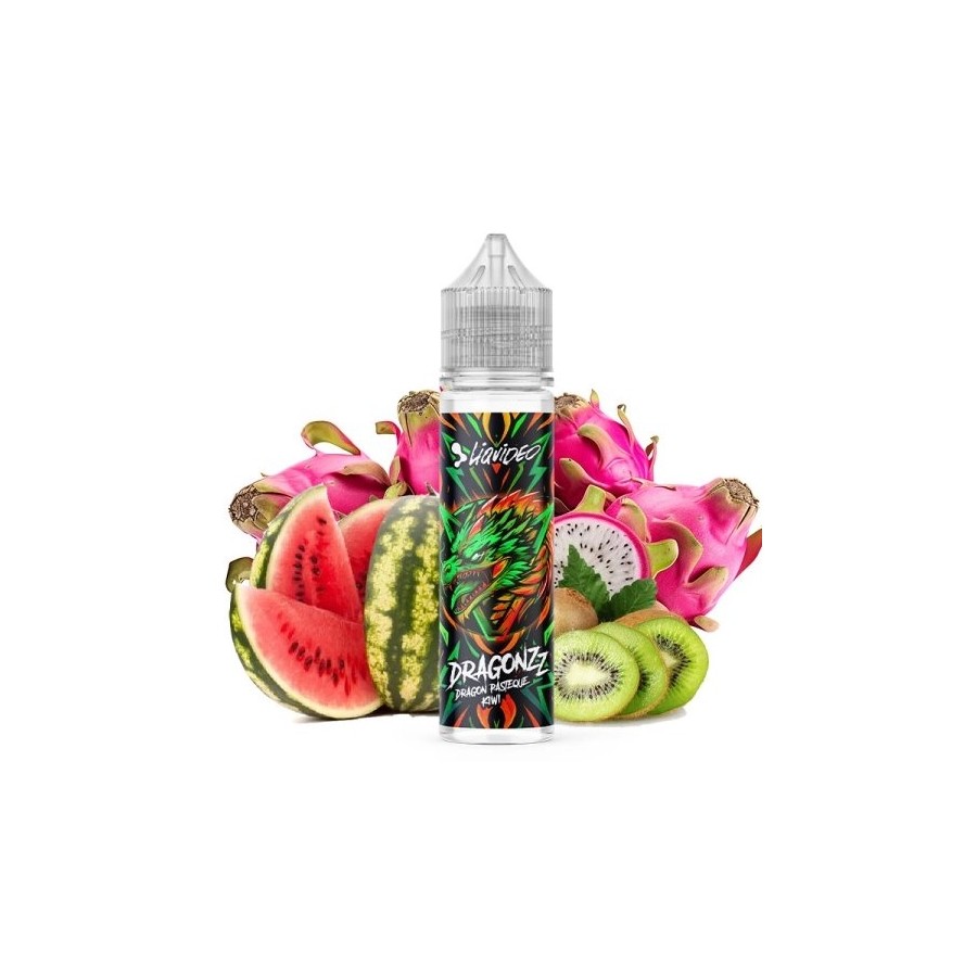 Dragon pastèque kiwi - 50ml - Dragonzz - LIQUIDEO Dragon pastèque kiwi - 50ml - Dragonzz - LIQUIDEO