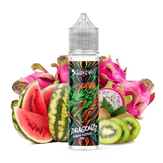 Dragon pastèque kiwi - 50ml - Dragonzz - LIQUIDEO