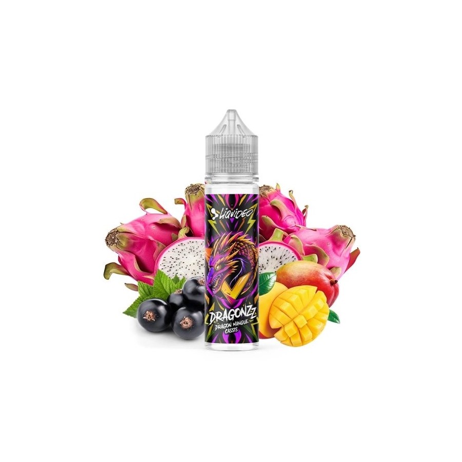 Dragon mangue cassis - 50ml - Dragonzz - LIQUIDEO