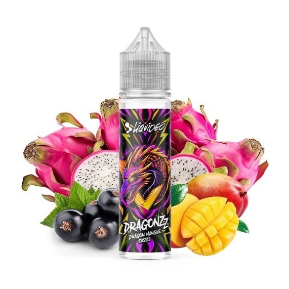 Dragon mangue cassis - 50ml - Dragonzz - LIQUIDEO
