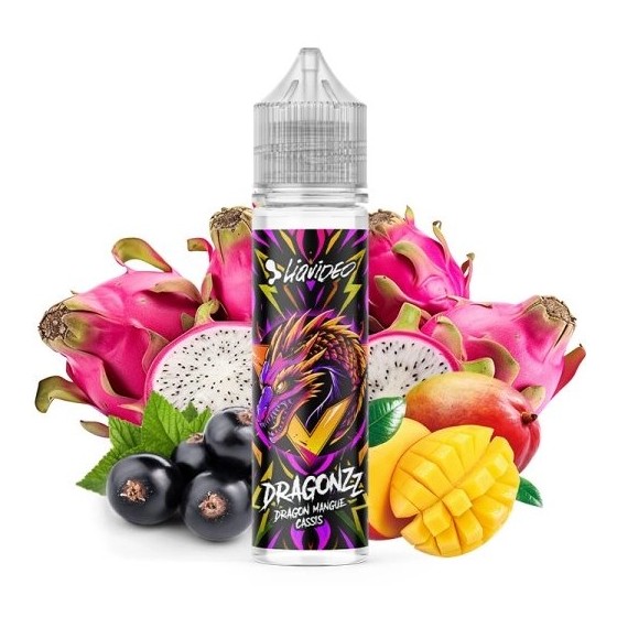 Dragon mangue cassis - 50ml - Dragonzz - LIQUIDEO