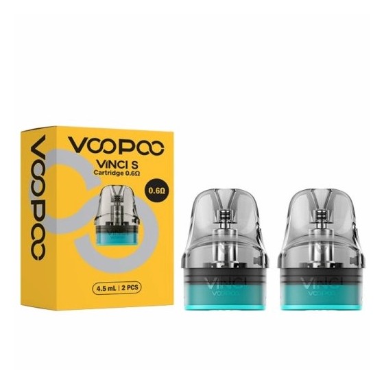 CARTOUCHE POD VINCI S VOOPOO (PACK DE 2)