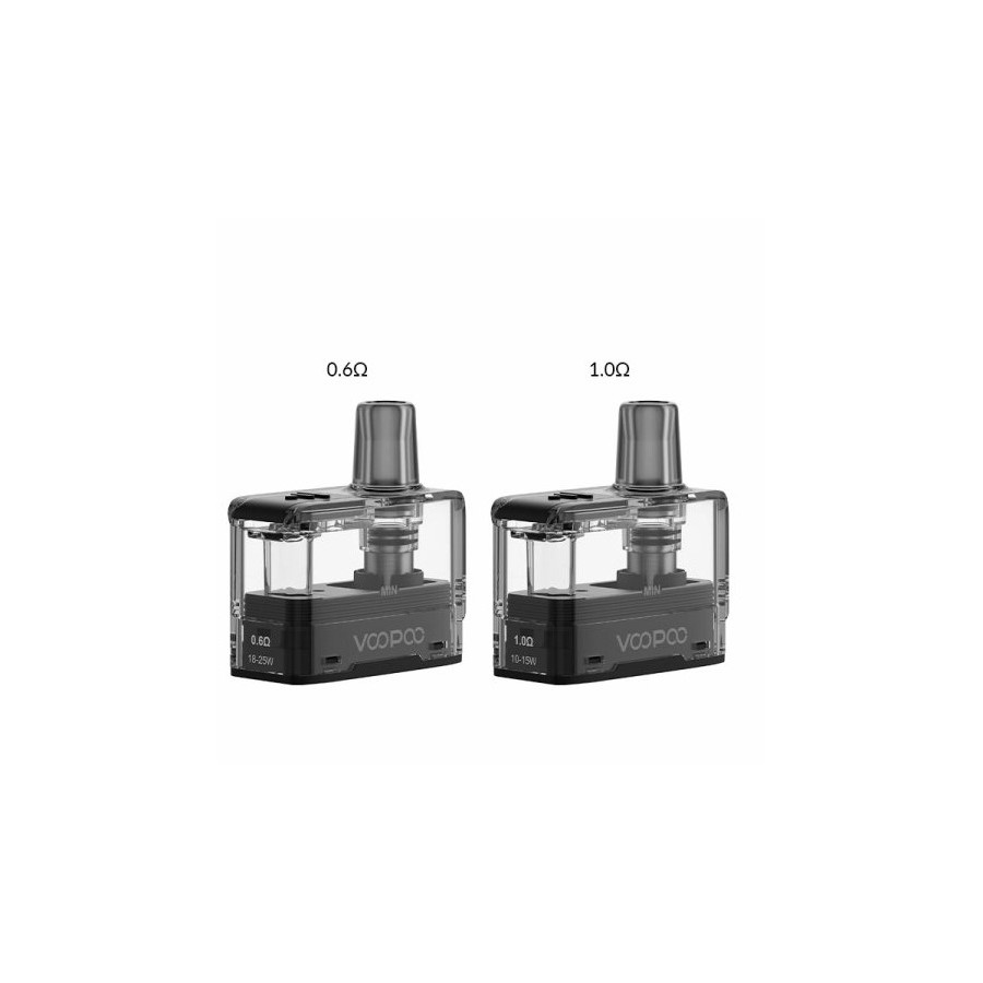 CARTOUCHE DORIC GO 5 ML VOOPOO (PACK DE 2) CARTOUCHE DORIC GO 5 ML VOOPOO (PACK DE 2)