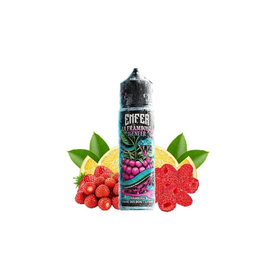 La framboise d'enfer - 50ML - Les fruits d'enfer - ENFER La framboise d'enfer - 50ML - Les fruits d'enfer - ENFER