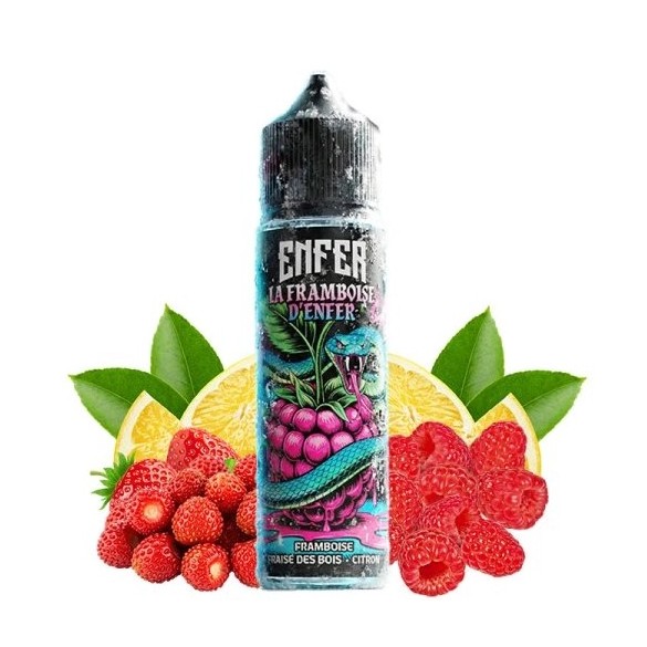 La framboise d'enfer - 50ML - Les fruits d'enfer - ENFER