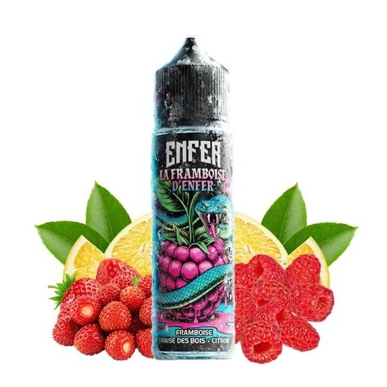 La framboise d'enfer - 50ML - Les fruits d'enfer - ENFER