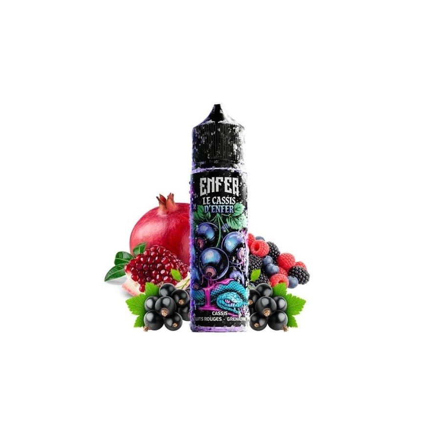 Le cassis d'enfer - 50ML - Les fruits d'enfer - ENFER Le cassis d'enfer - 50ML - Les fruits d'enfer - ENFER