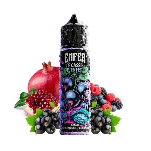 Le cassis d'enfer - 50ML - Les fruits d'enfer - ENFER