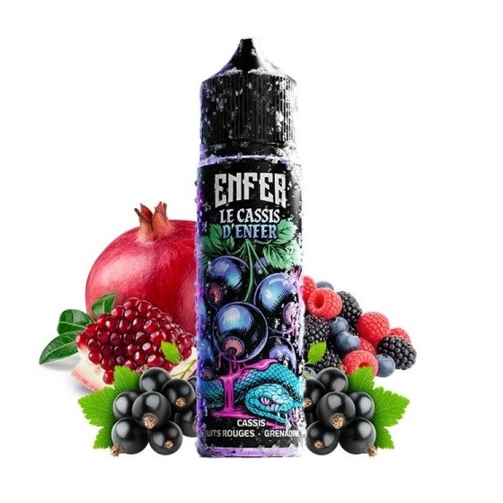 Le cassis d'enfer - 50ML - Les fruits d'enfer - ENFER