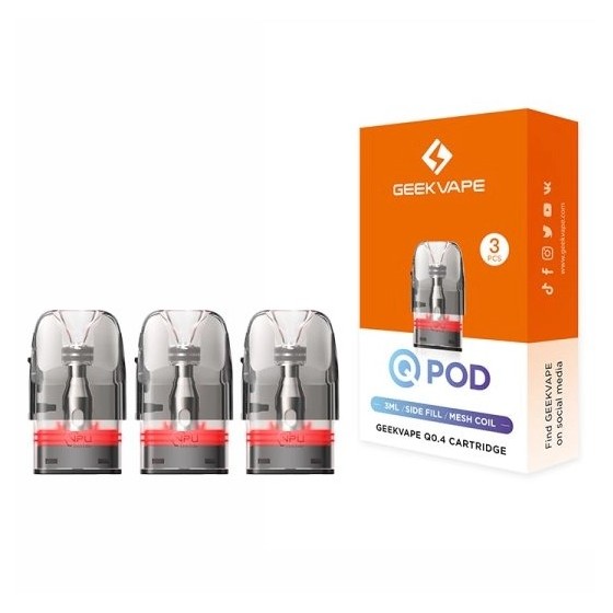 CARTOUCHE POD AEGIS Q 3 ML GEEKVAPE (PACK DE 3)