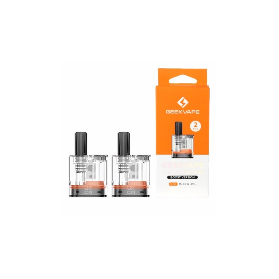 CARTOUCHE SOUL 4 ML GEEKVAPE (PACK DE 2) CARTOUCHE SOUL 4 ML GEEKVAPE (PACK DE 2)