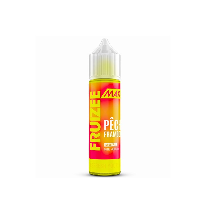 Pêche framboise - 50ml - FRUIZEE MAX - ELIQUID FRANCE Pêche framboise - 50ml - FRUIZEE MAX - ELIQUID FRANCE