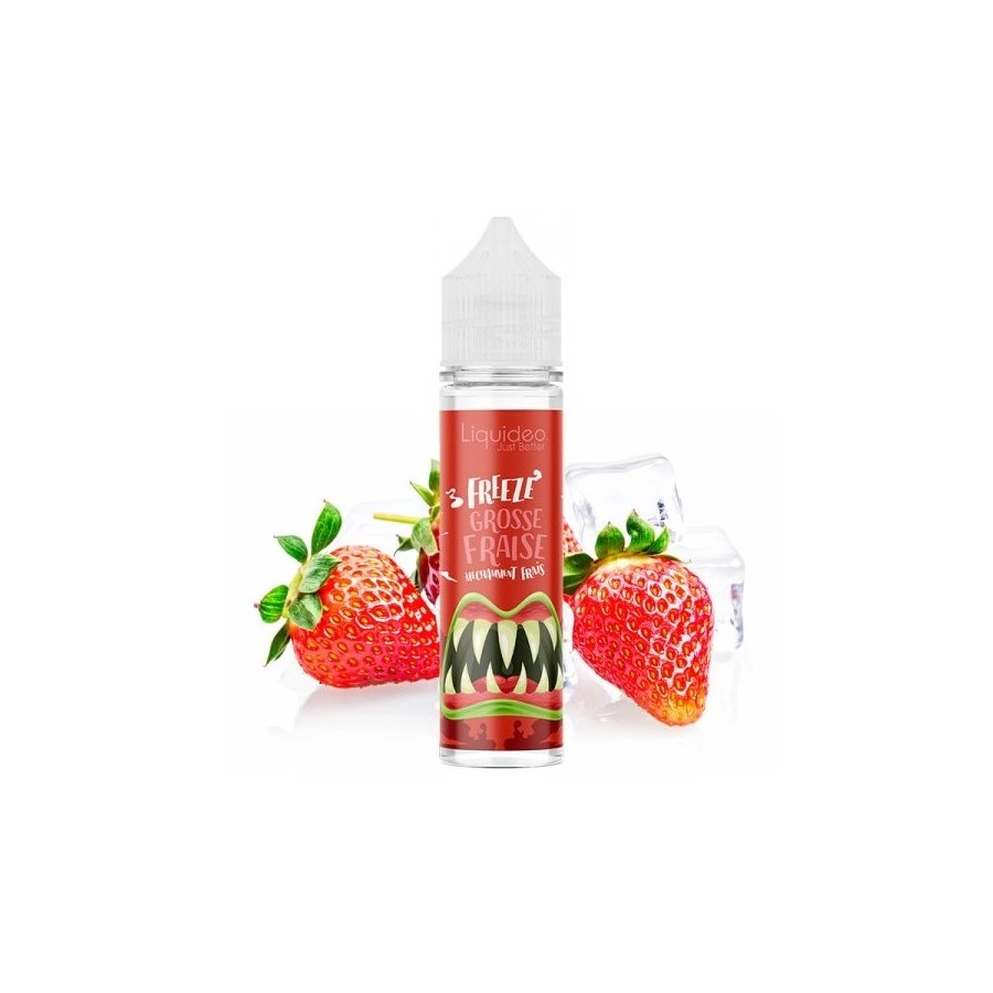 Freeze grosse fraise - 50ml - Multi freeze - LIQUIDEO Freeze grosse fraise - 50ml - Multi freeze - LIQUIDEO